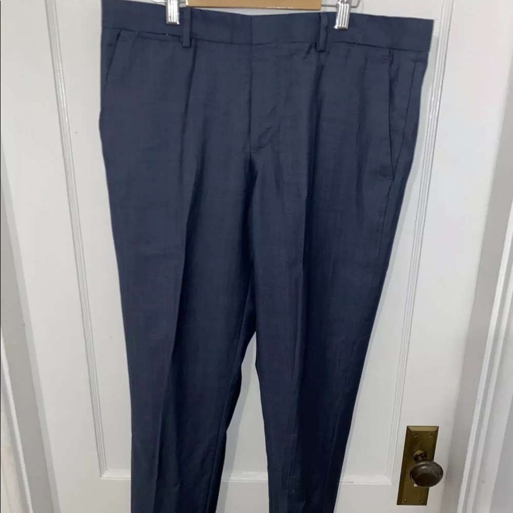 Express Photographer 32x30 Suit Pants Light Blue